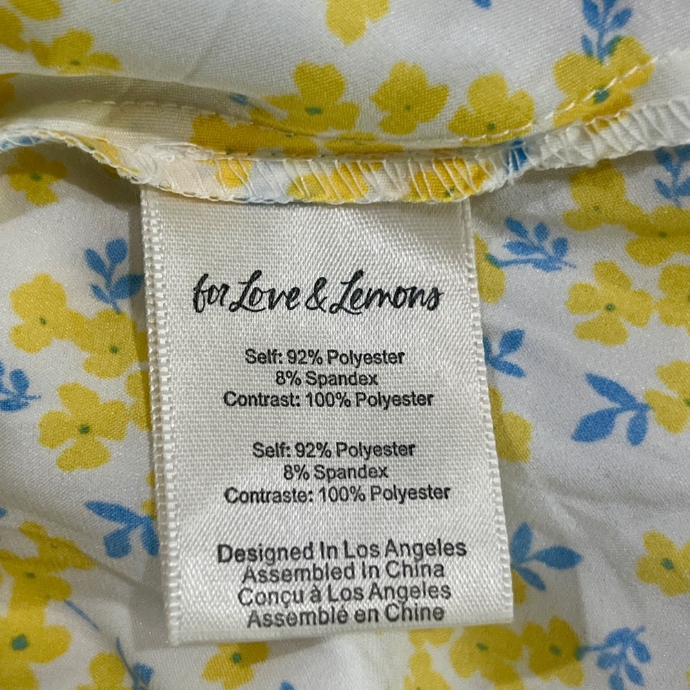 For love & Lemons Daffodil Robe Dress x VS - Picture 9 of 10